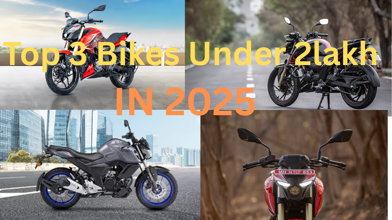 TOP 3 BIKES UNDER 2 LAKH