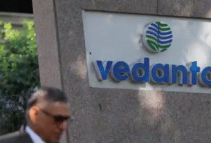 vedanta share price today